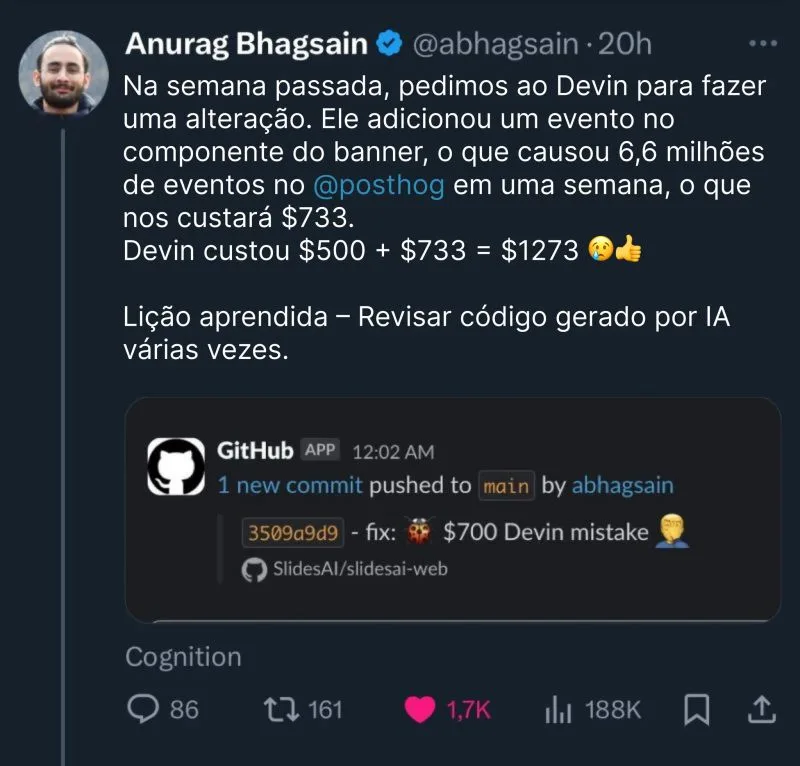 IA vai acabar com devs